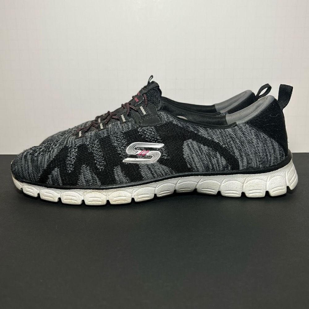Womens SKECHERS EZ Flex 3.0 Take The Lead Black Running Shoes / Size 8.5 - Picture 4 of 9